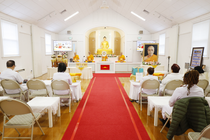 วัดพระธรรมกายบอสตัน จัดงานบุญวันอาทิตย์