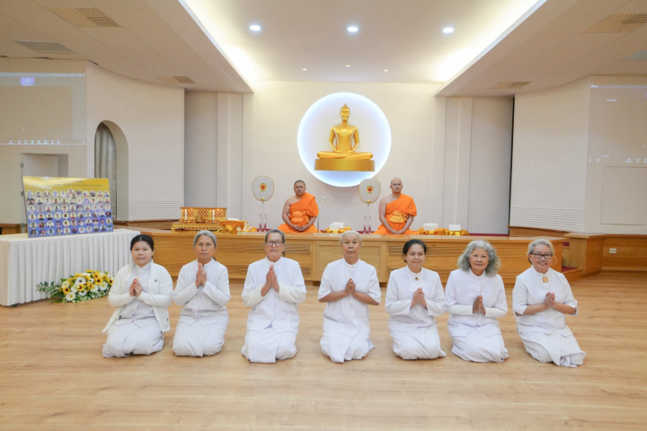 วัดพระธรรมกายบูโรส จัดพิธีบุพเปตพลี