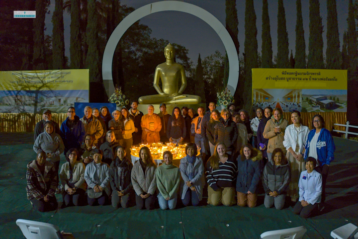 วัดพระธรรมกายแคลิฟอร์เนีย จัดกิจกรรม Full Moon Meditation
