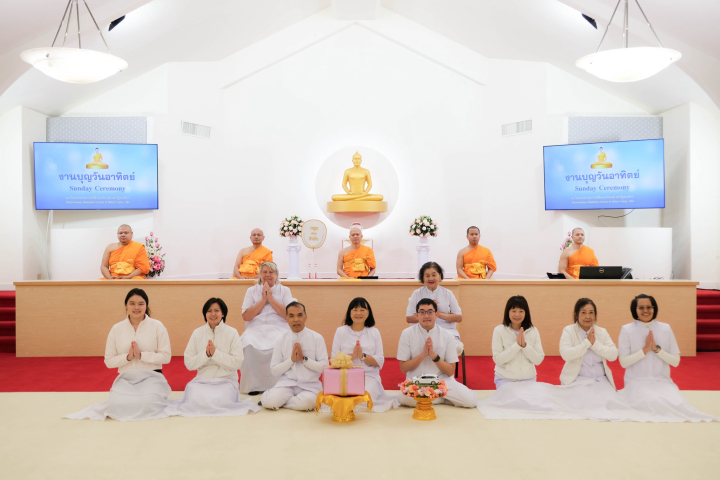 วัดพระธรรมกายซิลิคอนวัลเลย์  จัดงานบุญวันอาทิตย์