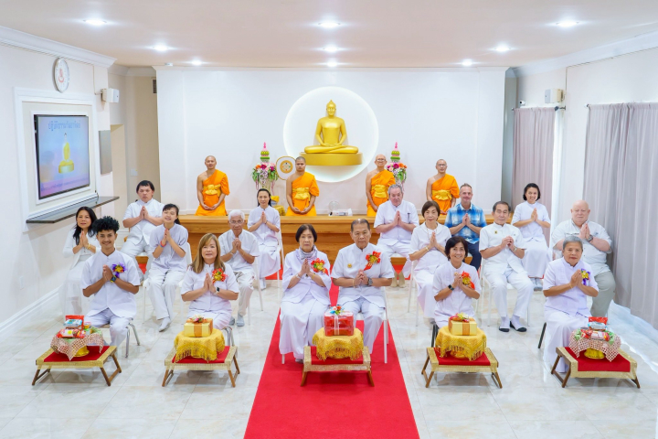 วัดพระธรรมกายปาล์มบีช จัดงานบุญวันอาทิตย์