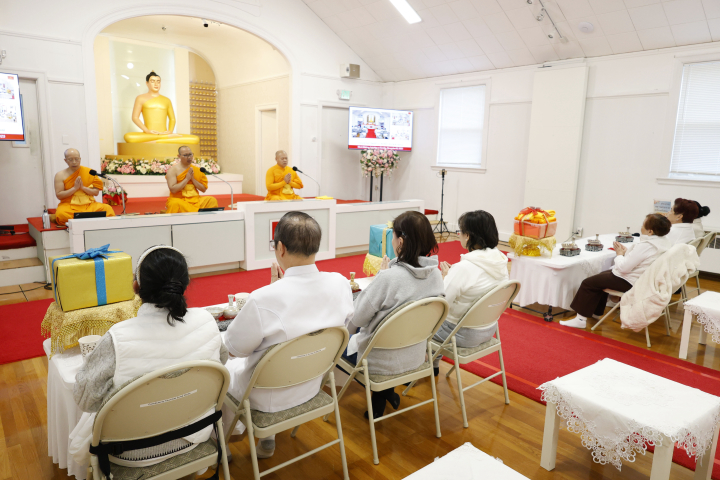 วัดพระธรรมกายบอสตัน จัดงานบุญวันอาทิตย์