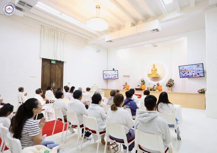 วัดพระธรรมกายแคลิฟอร์เนีย จัดกิจกรรมงานบุญประจำสัปดาห์
