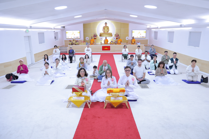 วัดพระธรรมกายจอร์เจีย จัดพิธีบุพเปตพลี