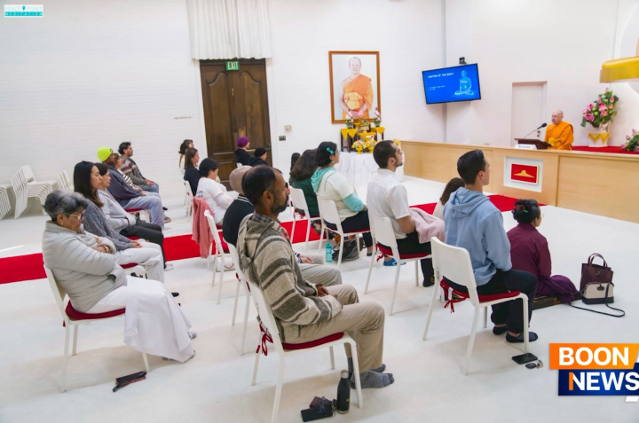 วัดพระธรรมกายแคลิฟอร์เนีย จัดกิจกรรมฝึกสมาธิให้กับชาวท้องถิ่น