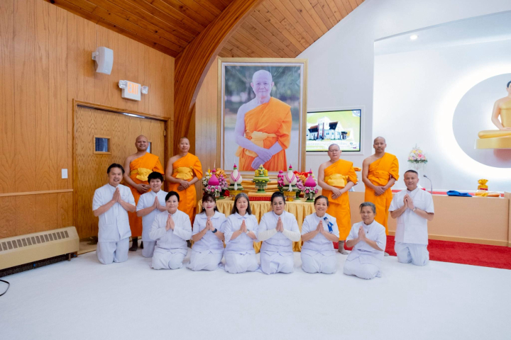 วัดพระธรรมกายมินเนโซตา จัดพิธีมุทิตาอายุวัฒนมงคล 85 ปี หลวงพ่อทัตตชีโว