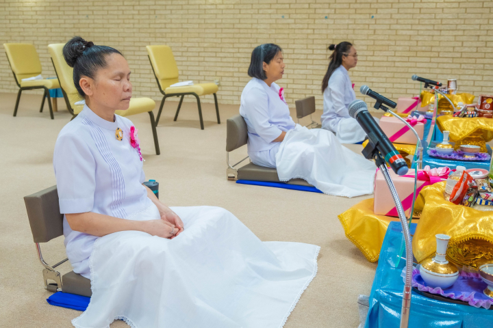 วัดพระธรรมกายเท็กซัส จัดพิธีมุทิตาอายุวัฒนมงคล 85 ปี หลวงพ่อทัตตชีโว