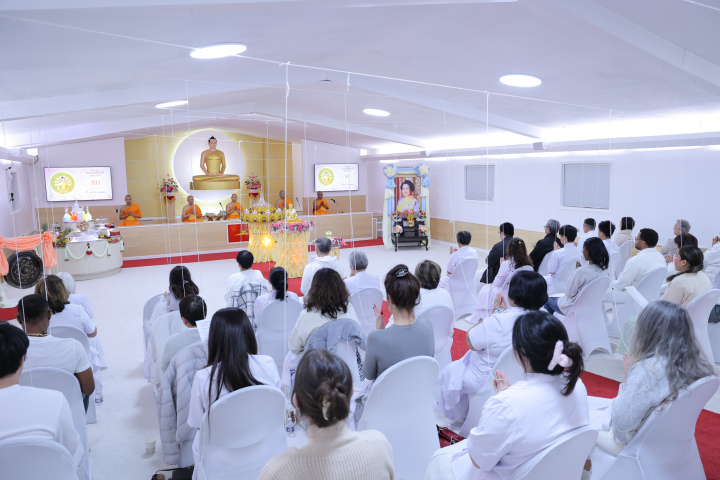 วัดพระธรรมกายจอร์เจีย จัดงานบุญบูชาข้าวพระ