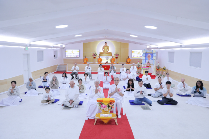 วัดพระธรรมกายจอร์เจีย จัดงานบุญครบรอบ 117 ปี คุณยายอาจารย์