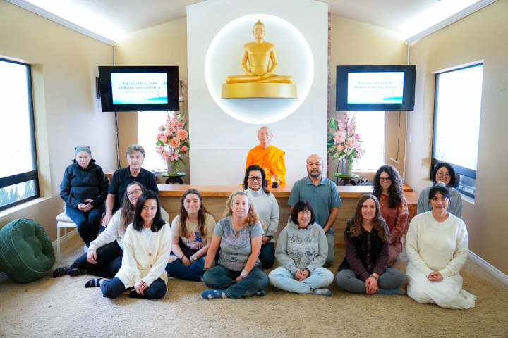 วัดภาวนาซานดิเอโก จัดโครงการ  one-day meditation retreat