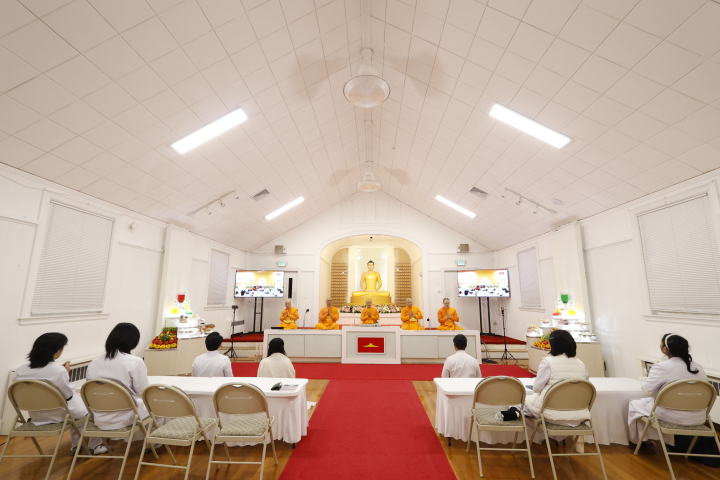 วัดพระธรรมกายบอสตัน  จัดงานบุญบูชาข้าวพระ