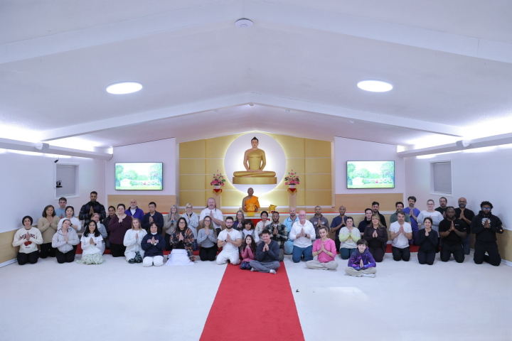 วัดพระธรรมกายจอร์เจีย จัดกิจกรรมนั่งสมาธิสำหรับชาวท้องถิ่น