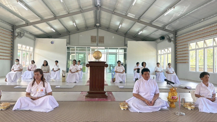 ที่พักสงฆ์บ้านร่มเย็น จัดงานบุญบูชาข้าวพระ