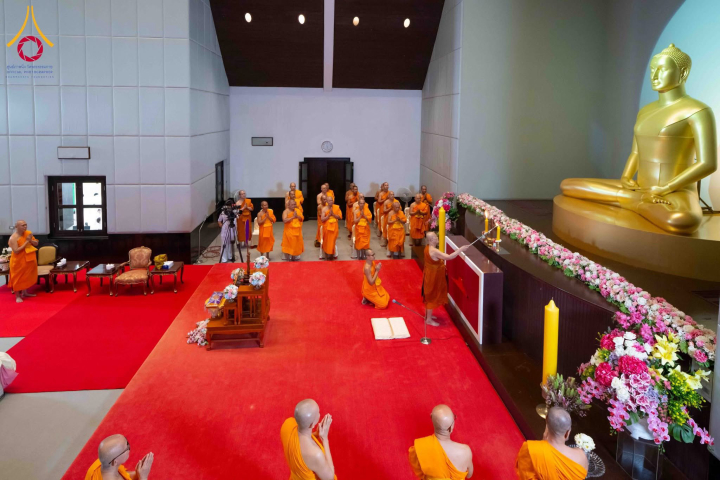 พิธีต้อนรับพระบัญชาสมเด็จพระสังฆราช แต่งตั้งเจ้าอาวาสวัดพระธรรมกาย เป็นที่ปรึกษาเจ้าคณะจังหวัดปทุมธานี