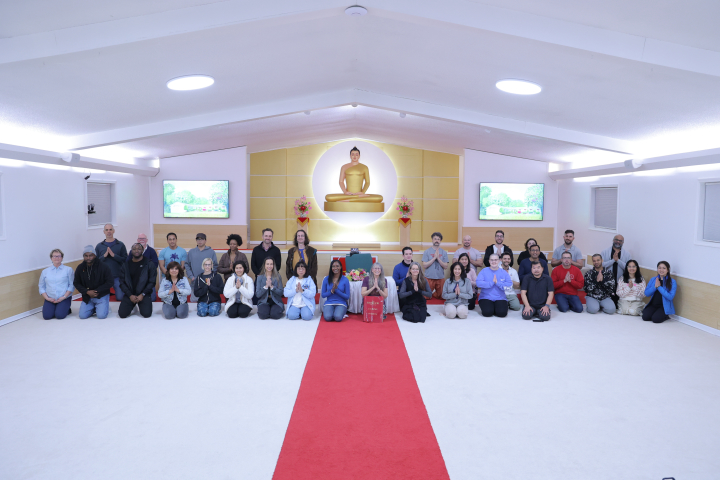 วัดพระธรรมกายจอร์เจีย จัดกิจกรรมนั่งสมาธิสำหรับชาวท้องถิ่น 