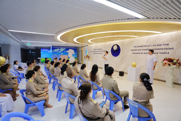 ข้าราชการครูและบุคลากรทางการศึกษา มาศึกษาดูงาน ณ วัดพระธรรมกาย