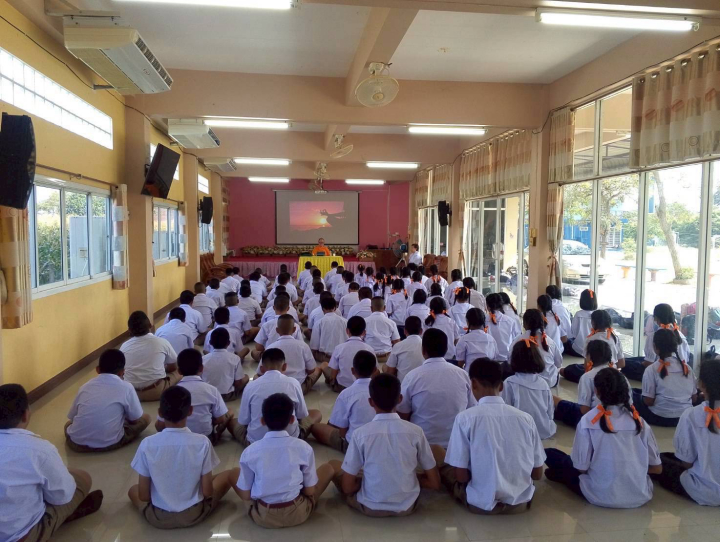 บรรยากาศชวนบวชสามเณรภาคฤดูร้อน จังหวัดนครปฐม