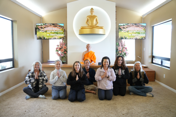 วัดภาวนาซานดิเอโก จัดโครงการ  one day meditation retreat 