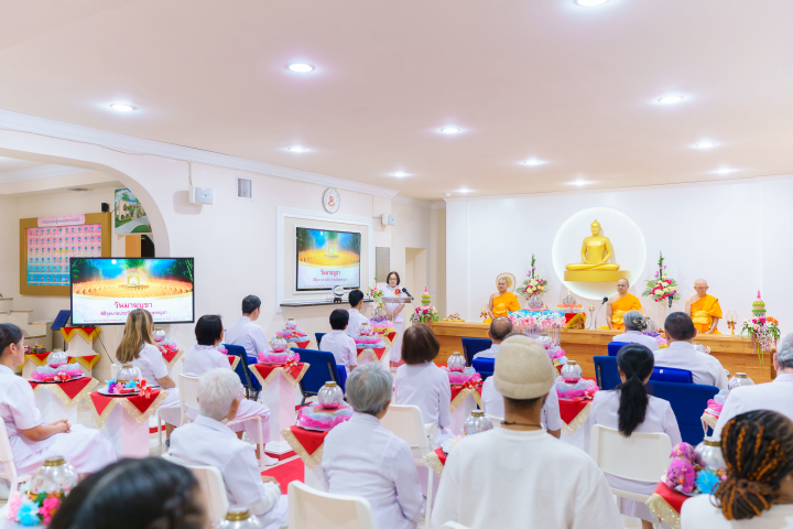 วัดพระธรรมกายปาล์มบีช จัดงานบุญเนื่องในวันมาฆบูชา