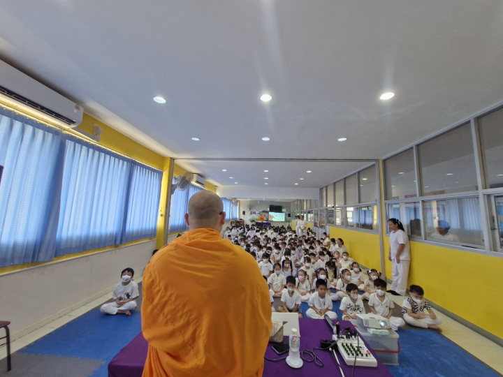 ชมรมพุทธศาสตร์สากล จัดค่ายคุณธรรม-จริยธรรม “เด็กดี TPS” โรงเรียนอนุบาลทองพูน กรุงเทพมหานคร
