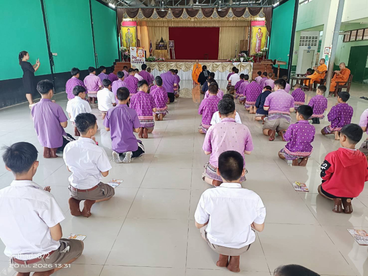 บรรยากาศชวนบวชสามเณรภาคฤดูร้อน จังหวัดพิษณุโลก