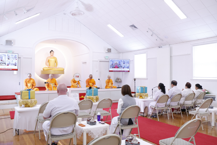 วัดพระธรรมกายบอสตัน จัดงานบุญวันอาทิตย์