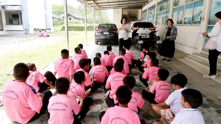 บรรยากาศชวนบวชสามเณรภาคฤดูร้อน จังหวัดลำพูน