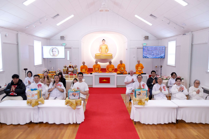 วัดพระธรรมกายบอสตัน จัดงานบุญวันอาทิตย์