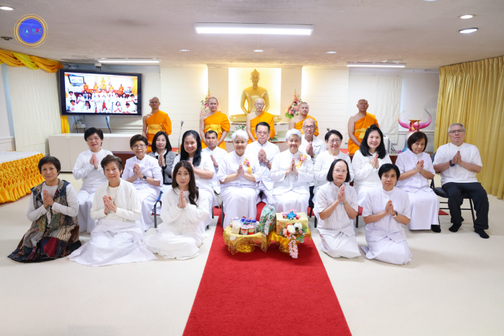 วัดพระธรรมกายดีซี จัดงานบุญวันอาทิตย์