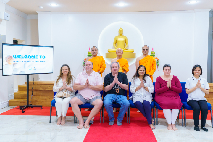 วัดพระธรรมกายปาล์มบีช จัดกิจกรรม Mindful Relaxation
