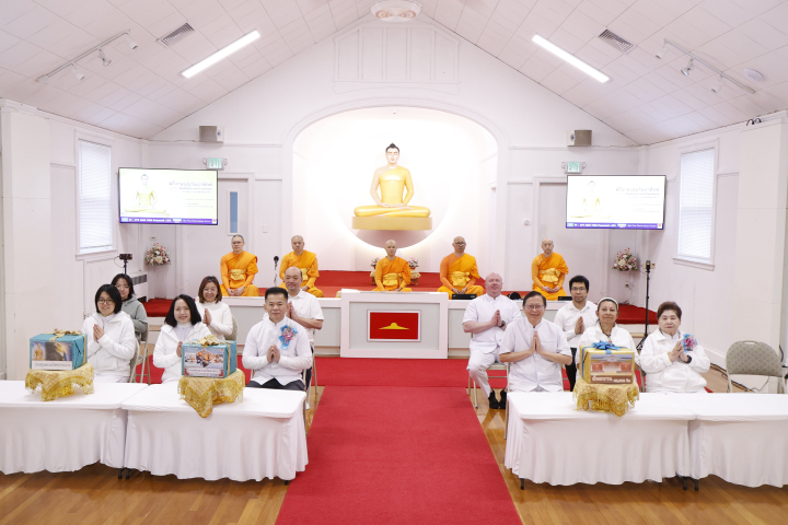 วัดพระธรรมกายบอสตัน จัดงานบุญวันอาทิตย์