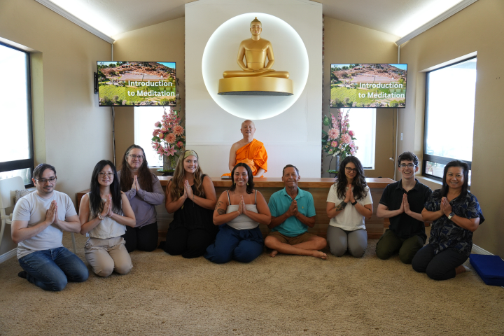 วัดภาวนาซานดิเอโก จัดปฏิบัติธรรมโครงการ One-Day Meditation Retreat 