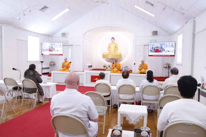 วัดพระธรรมกายบอสตัน จัดกิจกรรมงานบุญวันอาทิตย์