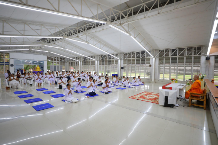 ธุดงคสถานนครสวรรค์ จัดโครงการปฏิบัติธรรมธุดงค์แก้ว "หยุดใจ ให้ใส ใจเป็นสุข" รุ่นที่ 4