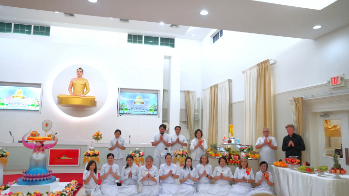วัดพระธรรมกายฟลอริดา จัดงานบุญบูชาข้าวพระ