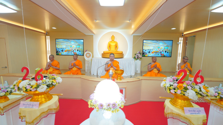 วัดพระธรรมกายโอซาก้า จัดงานบุญบูชาข้าวพระ