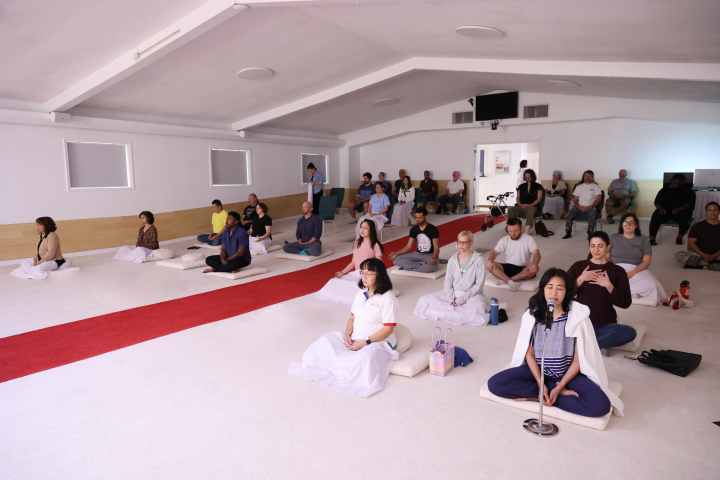 วัดพระธรรมกายจอร์เจีย จัดกิจกรรมนั่งสมาธิสำหรับชาวท้องถิ่น