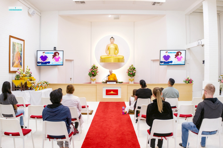 วัดพระธรรมกายแคลิฟอร์เนีย จัดกิจกรรมฝึกสมาธิให้กับชาวท้องถิ่น