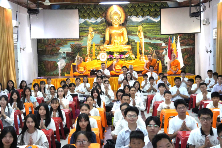 วัดพุทธจามบี ร่วมกับแม่กองธรรมสนามหลวง จัดการสอบธรรมศึกษา ประจำปี 2569