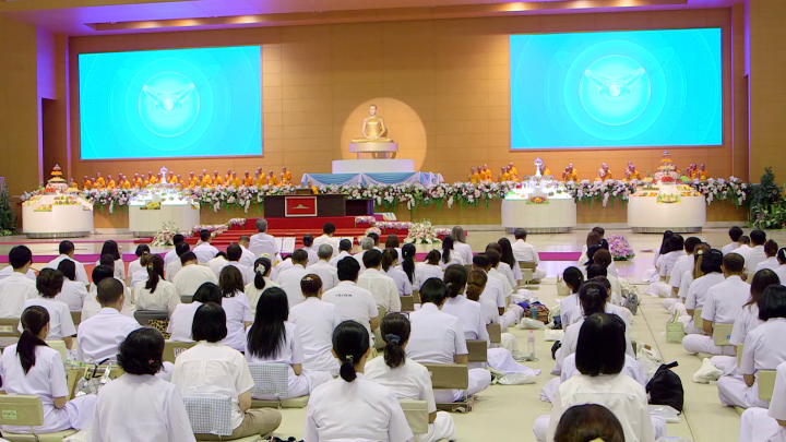 วัดพระธรรมกาย จัดงานบุญบูชาข้าวพระ