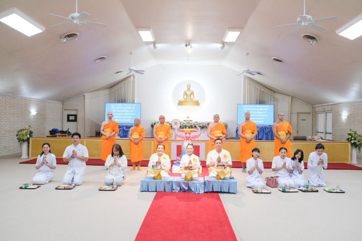 วัดพระธรรมกายเท็กซัส จัดงานบุญวันอาทิตย์
