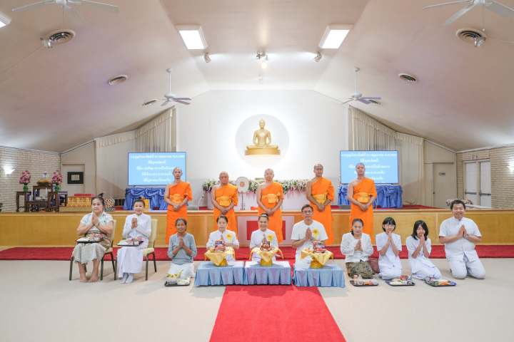 วัดพระธรรมกายเท็กซัส จัดงานบุญวันอาทิตย์
