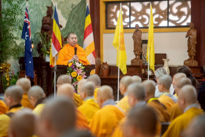 สหพันธ์พระพุทธศาสนาแห่งออสเตรเลีย ร่วมกับภาคีเครือข่าย จัดพิธีเฉลิมฉลองวันวิสาขบูชาสากล ณ วัดมินกวาง