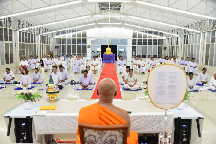 ศูนย์ส่งเสริมศีลธรรมจังหวัดนครสวรรค์ จัดปฏิบัติธรรมโครงการปฏิบัติธรรมธุดงค์แก้ว หยุดใจให้ใส ใจเป็นสุข
