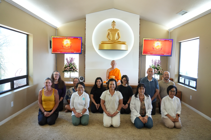 วัดภาวนาซานดิเอโก จัดโครงการ  one day meditation retreat 