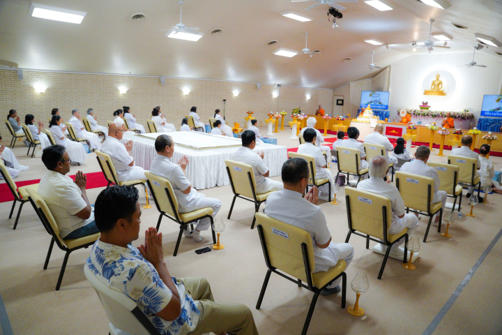 วัดพระธรรมกายเท็กซัส จัดงานบุญวันวิสาขบูชา