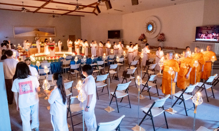 วัดพระธรรมกายมินเนโซตา จัดงานบุญวันวิสาขบูชา