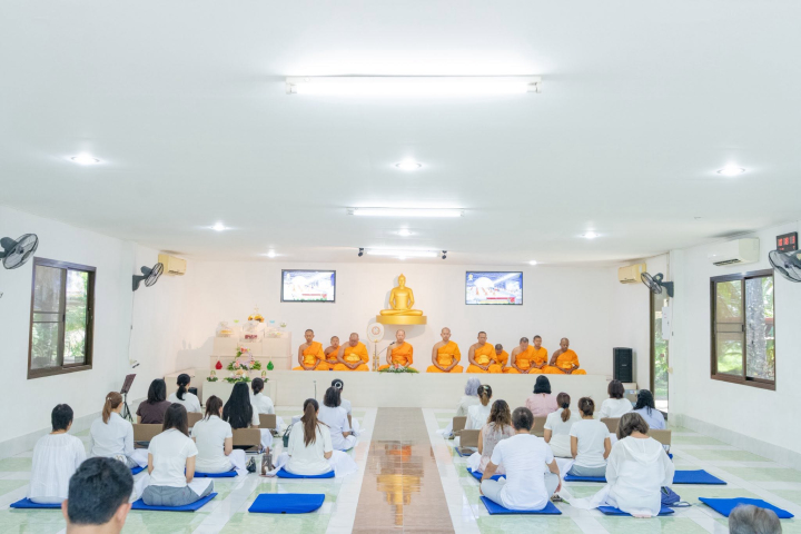 ศูนย์ปฏิบัติธรรมสุราษฎร์ธานี จัดงานบุญบูชาข้าวพระ