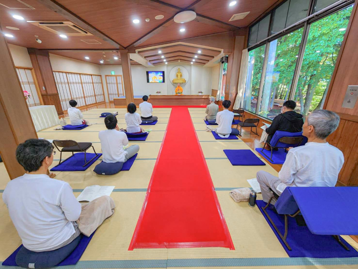 หมู่บ้านปฏิบัติธรรมญี่ปุ่น วัดพระธรรมกายกุมมะ จัดปฏิบัติธรรมให้กับชาวท้องถิ่น 