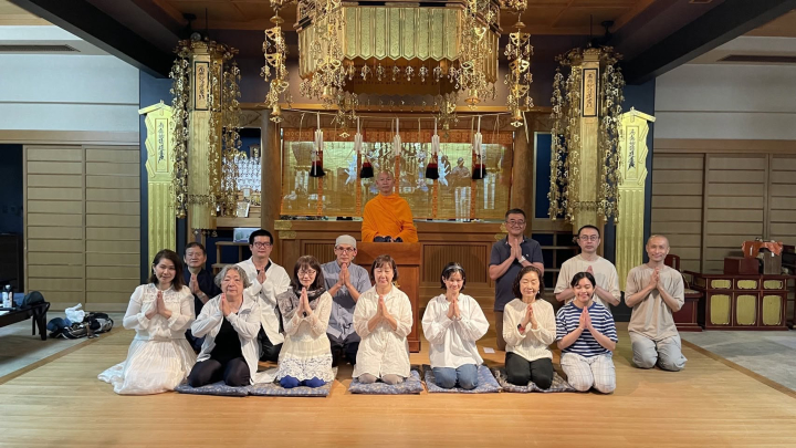 วัดป่าธรรมกายนานาชาติโทชิหงิ จัดสอนสมาธิ ณ วัดโชโชจิ